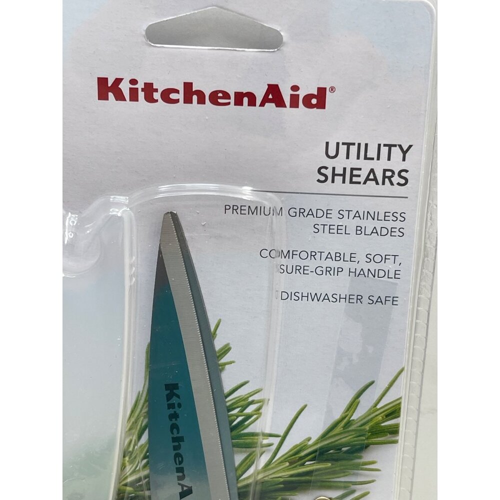 KitchenAid pistachio Utility Shears With Stainless Steel Blades & Soft SureGrip - Picture 2 of 5